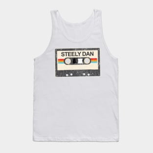 kurniamarga vintage cassette tape Steely Dan Tank Top